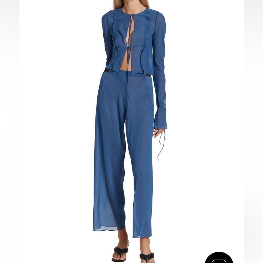 Christopher Esber Semi Sheer Trousers - Picture 2 of 9